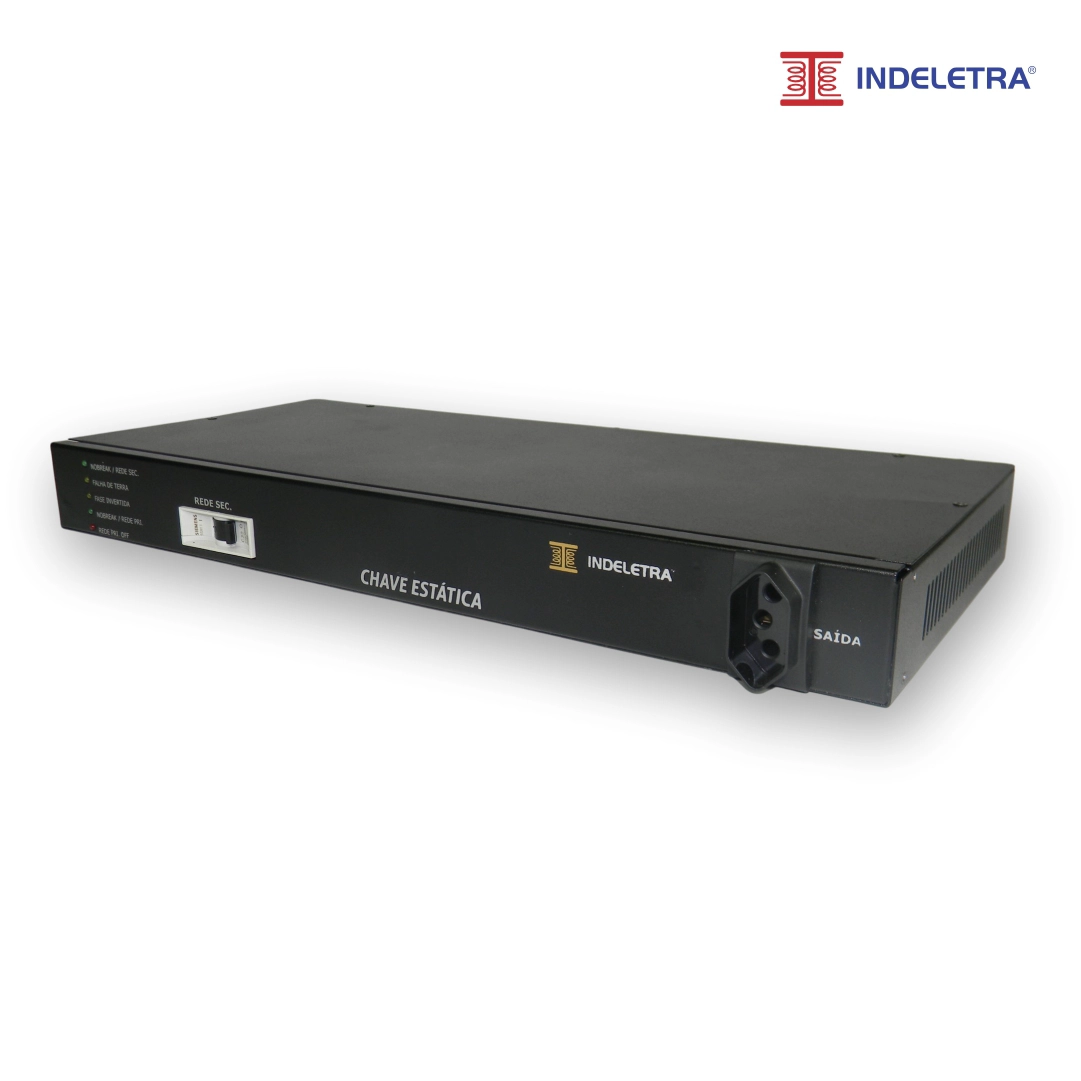 Foto – Chave estática Rack 19"