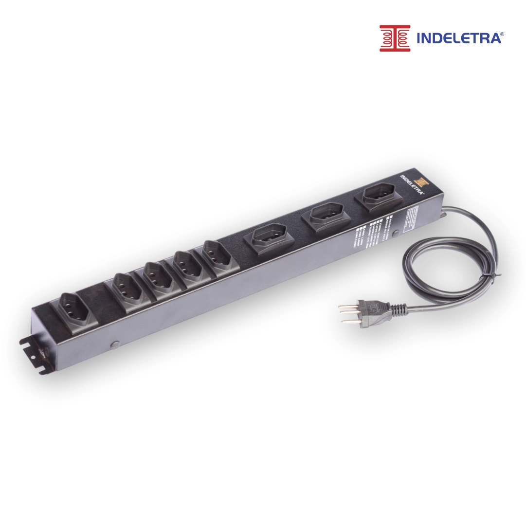 Foto – 8 tomadas Rack 19"