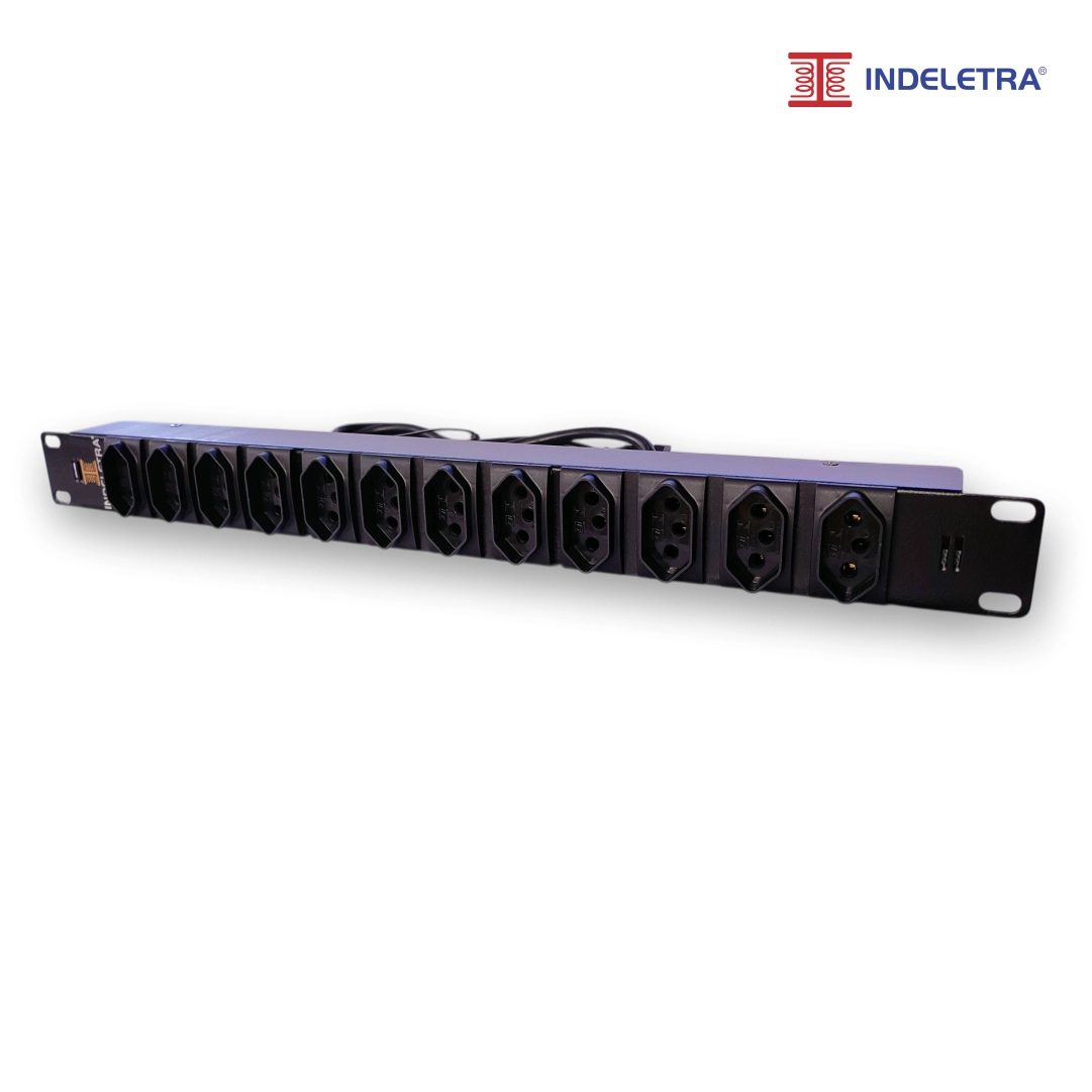 Foto – 12 tomadas Rack 19"