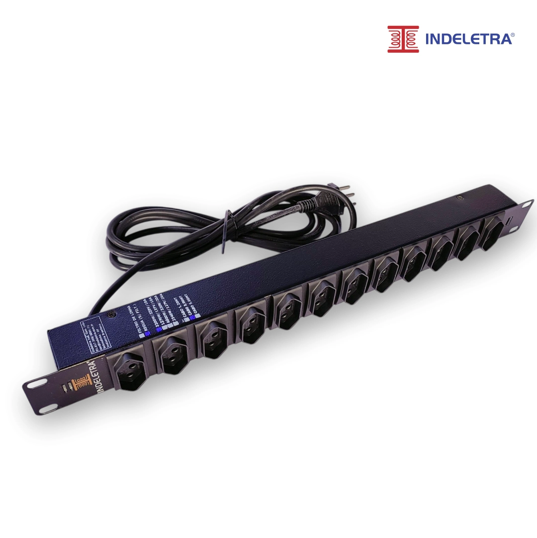 Foto – 12 tomadas Rack 19"