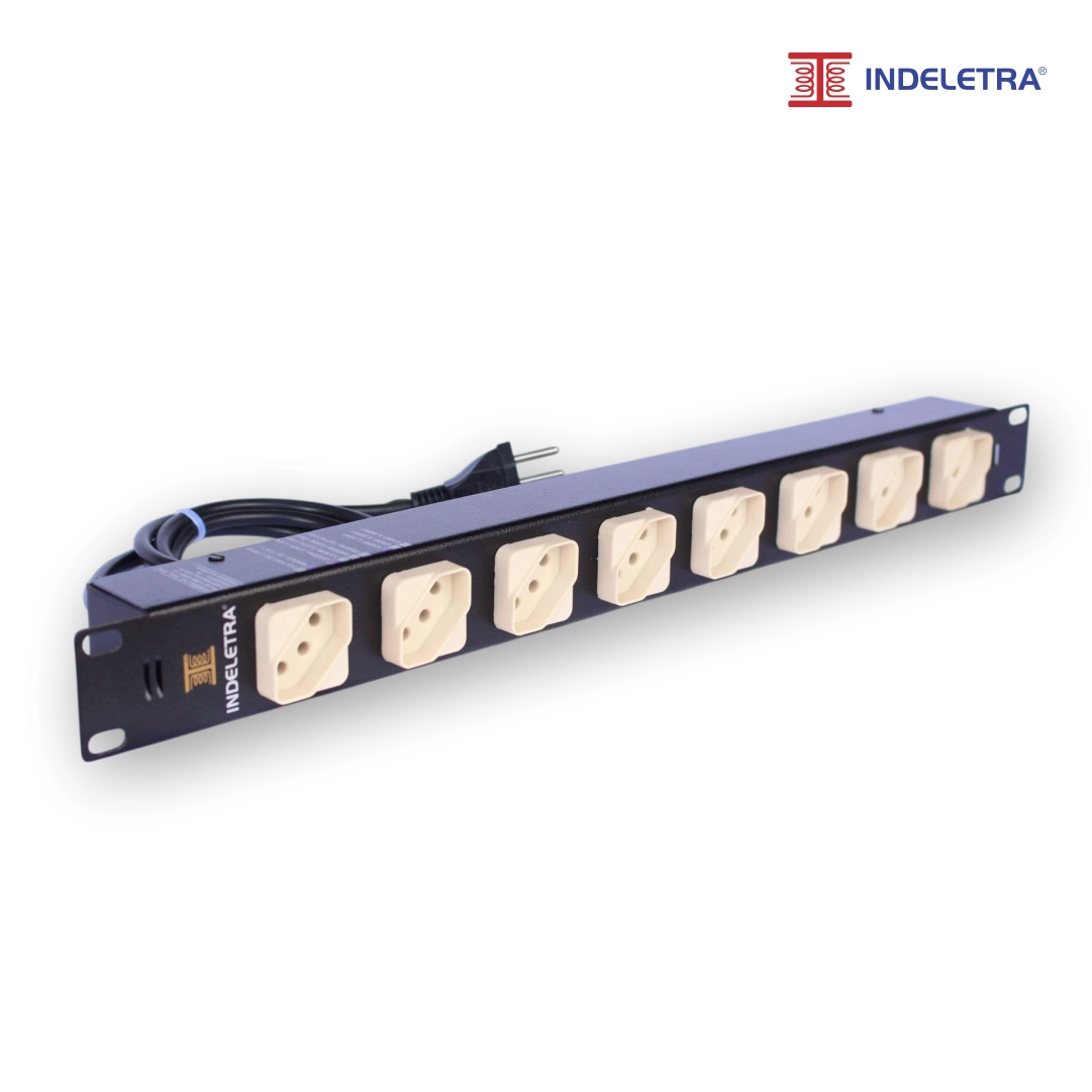 Foto – 8 tomadas Rack 19"