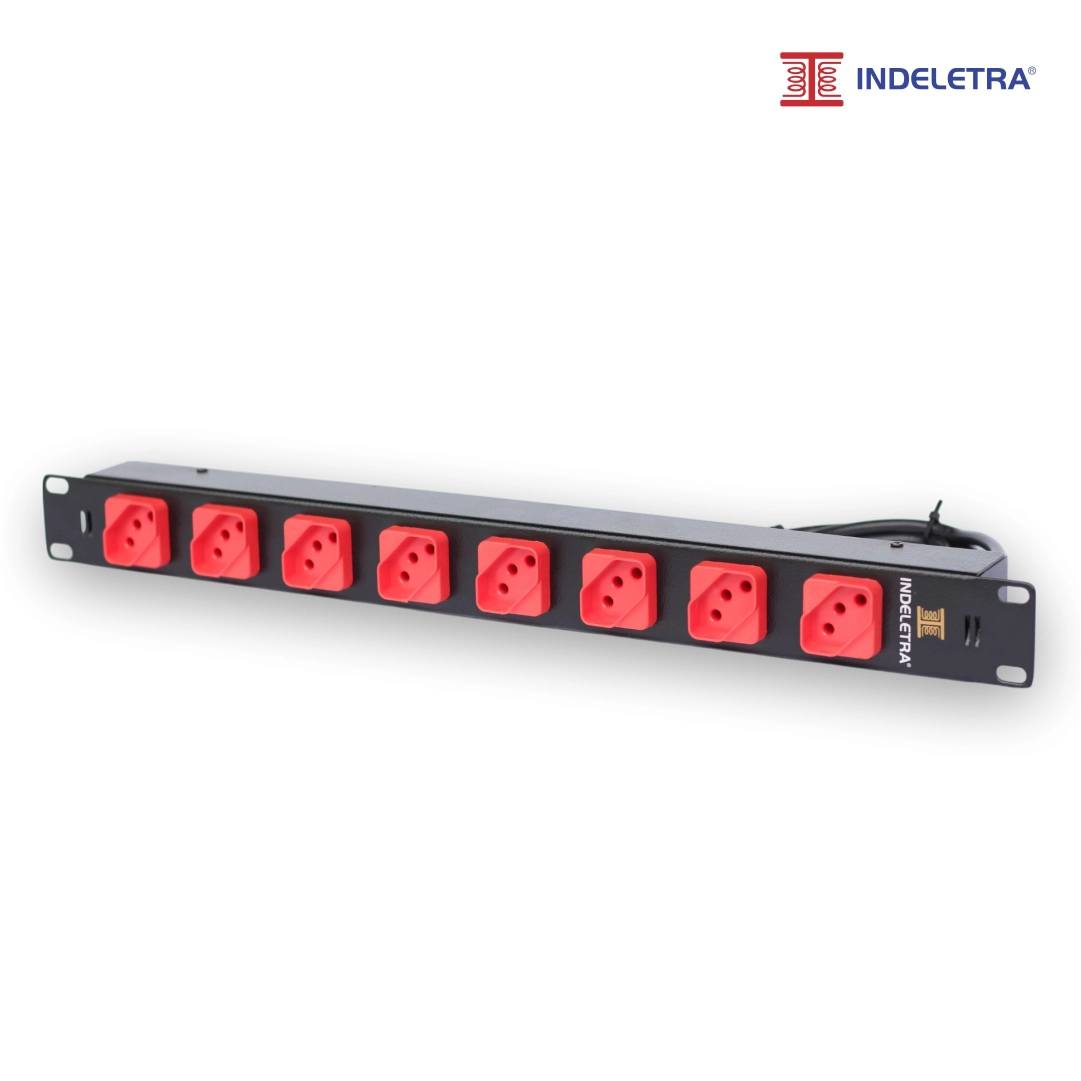 Foto – 8 tomadas Rack 19"