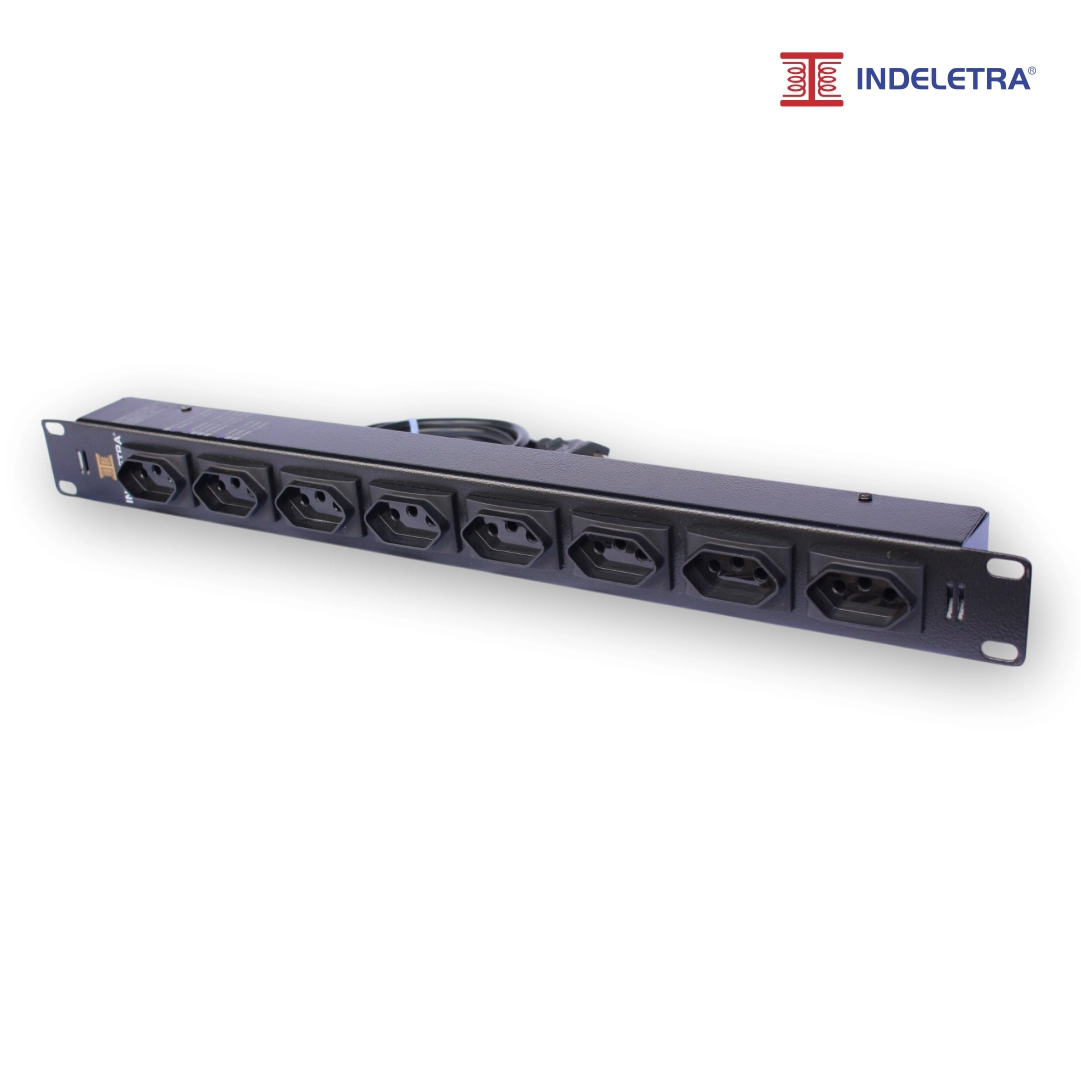 Foto – 8 tomadas Rack 19"