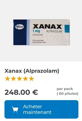 Xanax 0,25 mg : Anxiolytique au service de votre bien-être